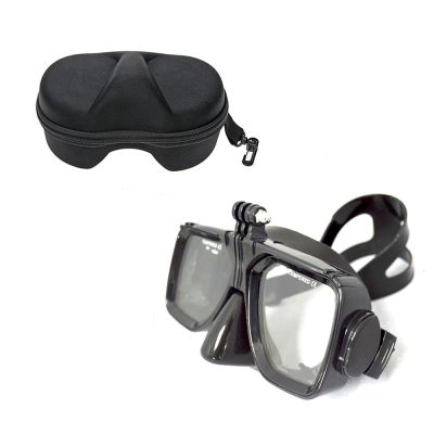 For Gopro Waterproof Accessories Underwater Glass Diving Mask For Go Pro Hero Camera Hero8/7/6/5/4/SJ4000 /xiao Mi 4k/Session