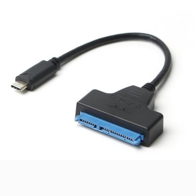 【การขาย】 USB 3.1 Type C (รองรับ USB C/thunderbolt 3) ไปยังอะแดปเตอร์ฮาร์ดไดรฟ์2.5In SATA III