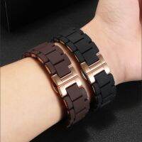 （Bar watchband）ซิลิโคนดัก ForAr5889 5890 5905 5920ผู้ชายผู้หญิงยางหนีบ SteelBand อุปกรณ์เสริม20มิลลิเมตร23มิลลิเมตรสายรัดข้อมือ