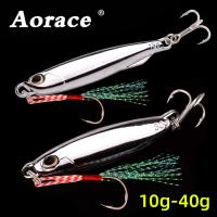 【lz】◈✗☢  Colher japonesa do gabarito do metal fundido Fundição Shore Jigging Fish Isca de pesca do robalo Equipamento de isca artificial 10g 15g 20g 30g 40g 2023