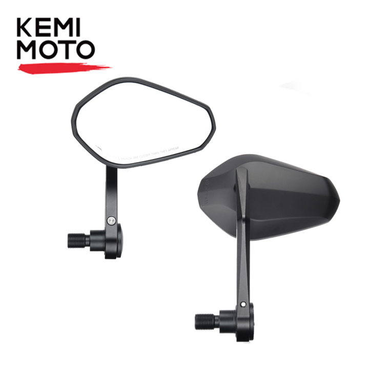 Motorcycle Handle Mirror Bar Mirror End Rearview Mirror For Yamaha MT