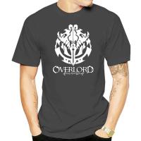 Overlord T Men Cotton Anime Overlord Logo Tshirts