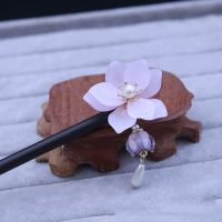 【YF】⊙  Chinese Hanfu Hair Sticks Forks Pendant Hairpins Sandalwood Bun Chopsticks Ancient Jewelry