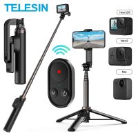 Telescopro Hero 11 10 9 Max รีโมทคอนโทรลไร้สายเซลฟี่่บลูทูธขาตั้งกล้องขาเดียวสำหรับ14 Pro Max SAMAUNG