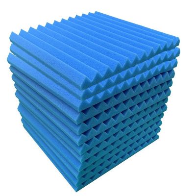 Acoustic Foam Panels 12 Pcs, Soundproof Wall Panels 30x30x5cm, High Density Sound Absorbing Panel for Walls