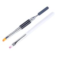 1PC UV Nail Art Gel Brush Pen Dual Head Extension Acrylic Builder Drawing Painting Pen Brush For Manicure Accessory Tools LA1590 Artist Brushes Tools