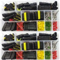 296pcs 1/2/3/4/5/6 Pins Way AMP Super Seal Waterproof Electrical Male Female Wire Connector Plug for Car Connector