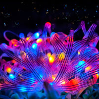 2022 New Year LED String Light RGB LED Lamp Garland Christmas Festoon Fairy Lights Home Room Outdoor Christmas Tree Decor Light