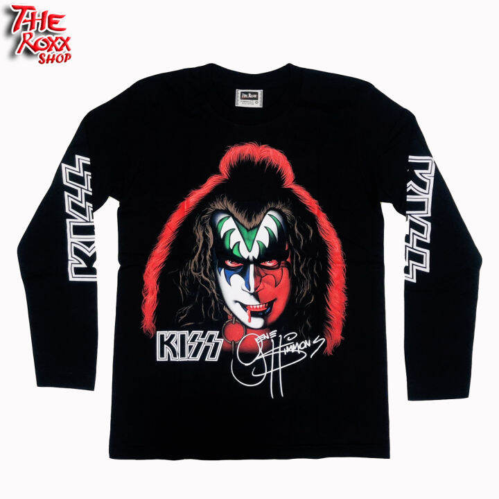 เสื้อวง-kiss-sp-198-สีแดง-แขนยาว-เสื้อวงดนตรี