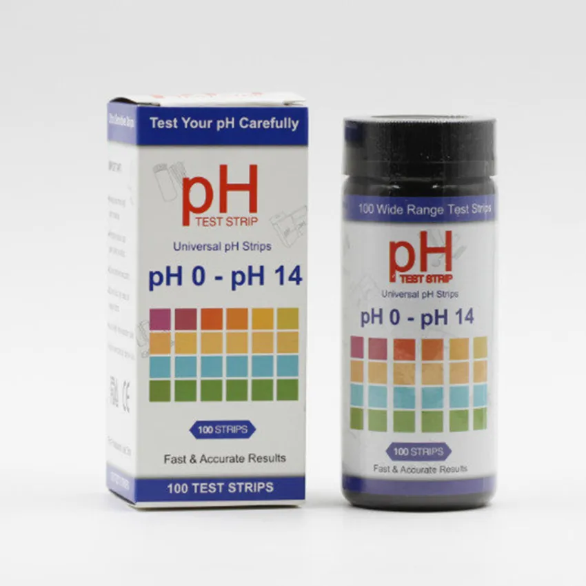 PH Test Strips To 14 (200 Ct) For Urine, Saliva, Drinking, 55% OFF