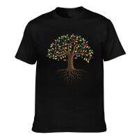 Tree Of Life Hippie Wich Paga Pagan Saman Yoga Buddhist Deiru Cotton MenS T-Shirts