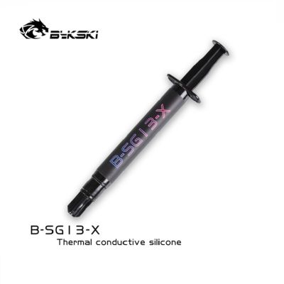 Bykski B-SG13-X,13.4วัตต์/เมตร-K Water Cooling Thermal Conductive Grease Paste Plaster CPU GPU Heat Sink Commpound 2G