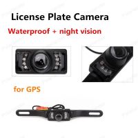 wholesale Waterproof License Plate Frame night vision Car Rear View Reversing Camera 2.4G Wireless for GPS