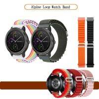 fgjdfgrh Alpine Loop Band for Garmin Vivoactive 3 Music / Venu Sq 2 / 245 645 for Huawei GT 2 2e GT3 Pro 20/22mm Nylon Strap Metal Button