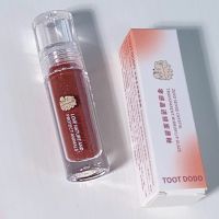 Toot Dodo Zero Sensory Crystal Lens Face Lip Glaze ให้ความชุ่มชื้นและติดทนนานไม่ง่ายที่จะจางหายไปผู้หญิงลิปสติกริมฝีปากสี LMY5