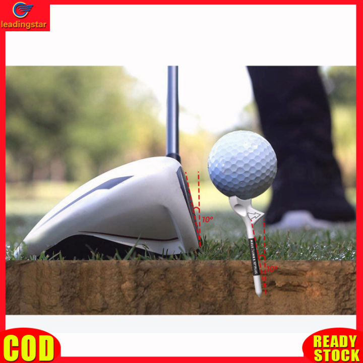 leadingstar-rc-authentic-10-pcs-premium-golf-tees-enhancing-golf-shot-distance-diamond-shaped-design-low-resistance-golf-tees-golf-equipment