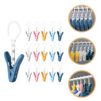 【Ready Stock】 30PCS Drying Hooks Clip Laundry Hooks Clips Plastic Clothes Hanger Strong Hanger Clips