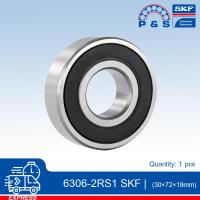 ตลับลูกปืนเม็ดกลมร่องลึก 6306-2RS1 SKF (ฝายาง)