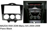 หน้ากากวิทยุ MAZDA RX8 RX-8 ปี 2004-2008 สำหรับเปลี่ยนเครื่องเล่นทั่วไปแบบ2DIN7"_18CM. OR จอ Android7"