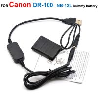 DR-100 DC Coupler NB-12L NB12L Dummy Battery+ACK-DC100 USB Power Bank Cable Adapter For Canon G1 X Mark II N100