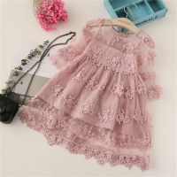 Baby Kids Girl Dress Party Birthday Lace Princess Clothes