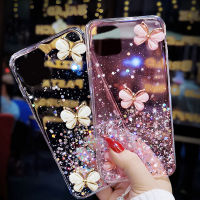 Flash Powder Drop กาวแฟชั่นกรณีโลหะผีเสื้อหรูหรา TPU Anti Falling เคสโทรศัพท์สำหรับ IPhone 13 Pro Max 13 Pro iPhone 11กรณี iPhone 12 11 Pro Max 12 Mini 12 Pro Max XR X XS Max 6S เคส6 Plus SE 2020 7 8 Plus iPhone 7 Plus