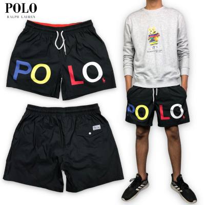 กางเกงขาสั้นPOLO สีดำ