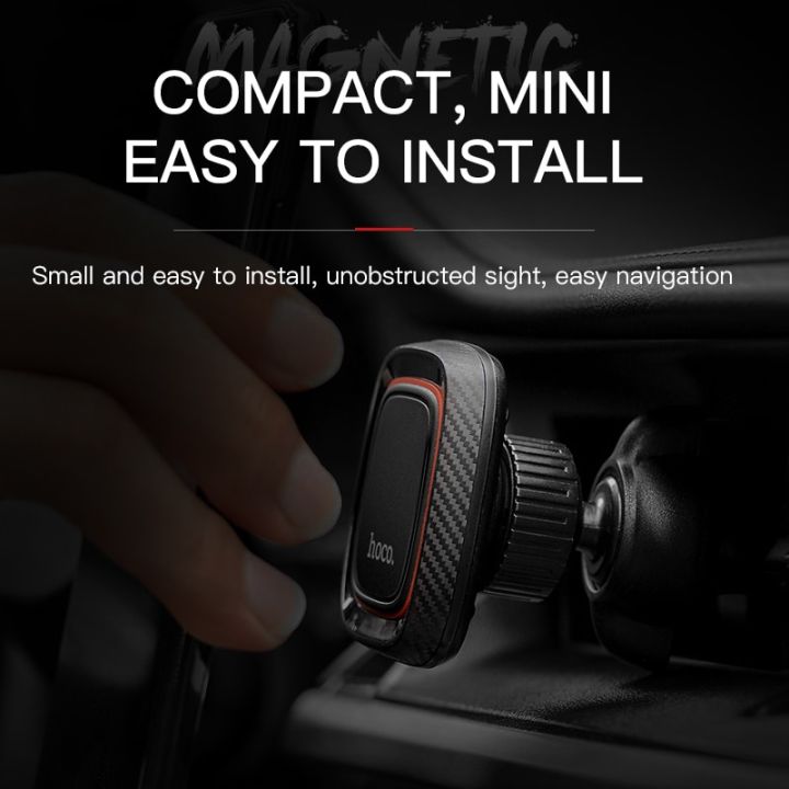 hoco-magnetic-car-cell-phone-holder-magnet-stand-air-vent-outlet-mount-360-degree-gps-smartphone-support-for-iphone-14-samsung