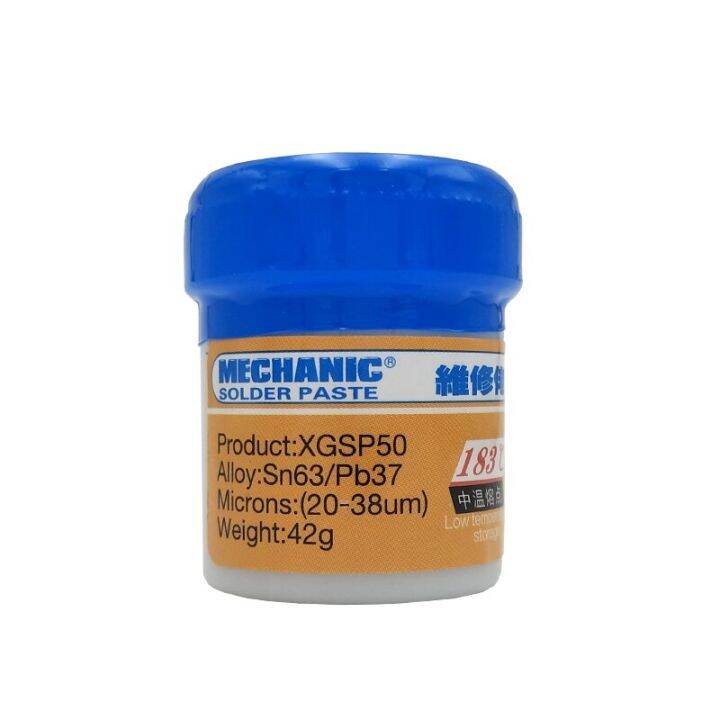 MECHANIC XGSP50 Solder Paste 42g SN63 Pb37 Solder Soldering Flux For