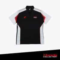 [Collection 2022] เสื้อโปโลฮอนด้า สีแดง-ดำ HONDA POLO 05