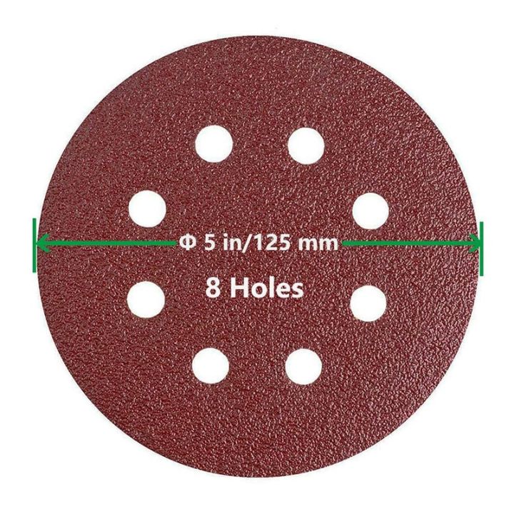 10pc-5inch-125mm-round-sandpaper-disk-sander-disc-40-60-80-100-240-320-800-grit-hook-and-loop-sanding-grinding-disc-polish