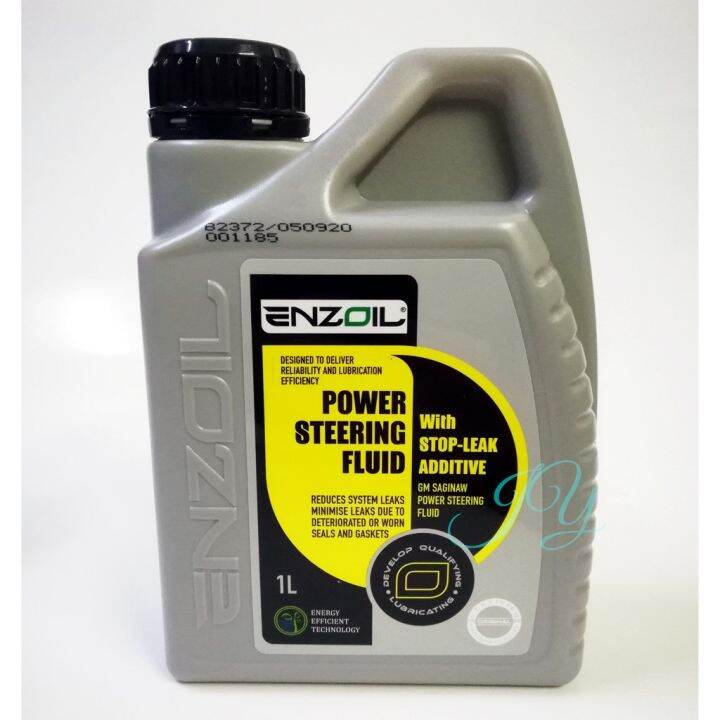 ENZOIL Power Steering Fluid with StopLeak Additive (1 Litre) oil Lazada