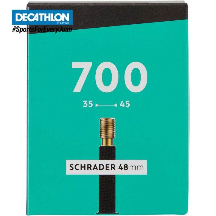 Decathlon Schrader Valve Inner Tube 700x35/45 48mm Lazada PH