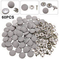 60Pcs 20Mm Universal Car Roof Buckles Attachment With Screws Cars Interior Repair Fixing Headliner Pin Fasteners Kit