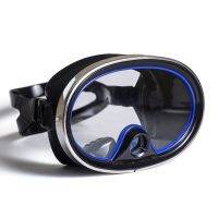 Submersible Mirror Anti-Fog Silicone Mirror Band แว่นตาดำน้ำสำหรับผู้ใหญ่อุปกรณ์ว่ายน้ำ