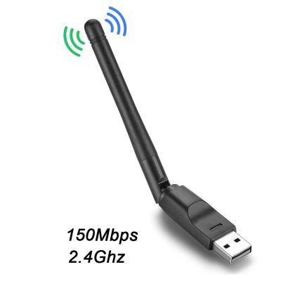 MSAXXZA USB 150Mbps MT7601การ์ดเน็ตเวิร์ก MT7601/8188เครื่องส่งสัญญาณไวไฟ150Mbps USB อะแดปเตอร์ Wifi เล่นและเล่นได้อย่างอิสระ-หมุนได้สำหรับคอมพิวเตอร์/โทรศัพท์