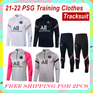 21-22 Bộ quần áo tập luyện dài tay PSG Áo khoác thể thao PSG Áo khoác tập thumbnail