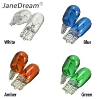 JaneDream 2Pcs/10Pcs T10 Wedge Halogen W5W 501 194 LED Interior Light Bulbs Car Auto Truck
