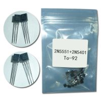 50pcs/lot Transistor DIP 2N5551 2N5401 5551 5401 TO-92 (25PCSx 2N5401 25PCSx 2N5551 )