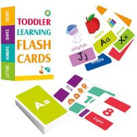 Montessori Early Learning Cards Toy ABC Flash Cards Learning Educational Toys Alphabet Shape Number Animal Color Recognition Flash Cards Flash Cards