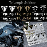 สติกเกอร์มอเตอร์ไซค์ Triumph สะท้อนแสงรูปลอกหมวกกันน็อคร่างกายถังน้ำมันสำหรับชัยชนะ