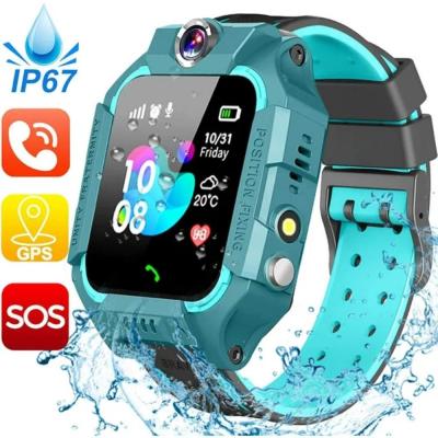ZZOOI Kids Smart Watches GPS Tracker Phone Call For Boys Girls Digital Wrist Watch Sport Smart Watch Touch Screen Camera Anti-Lost SOS