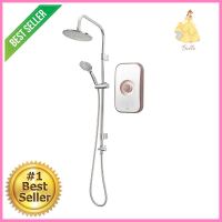 เครื่องทำน้ำอุ่น MEX CODE 5E (RCA) สีขาว/ทอง 5,100 วัตต์SHOWER HEATER MEX CODE 5E (RCA) WHITE/GOLD 5,100W **ราคาดีที่สุด**