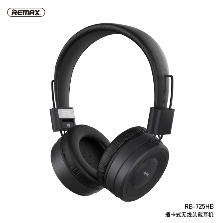 Remax RB-725HB Bluetooth 5.0 Headphone Wireless Headset with TF Card ...