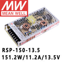 หมายถึงดี RSP-150-13.5 Meanwell 13.5VDC 11.2A 151.2W เอาท์พุทเดียวกับ PFC ฟังก์ชั่นแหล่งจ่ายไฟร้านค้าออนไลน์