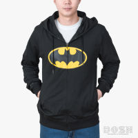 DOSH MEN JACKET HOODIE BATMAN เสื้อแจ็คเก็ตฮู้ด DBMJ5023-BL