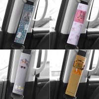 1 PC Cute Cartoon Animal Car Seatbelt Cover Seat Belt Harness Cushion Shoulder Strap Protector Pad for Adults Children Kids Seat Covers