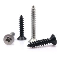 100X M1 M1.2 M1.7 M2 M2.6 M3 M4 Small 304 A2 Stainless Steel Carbon Steel Phillips Flat Countersunk Head Wood Self Tapping Screw Screw Nut Drivers