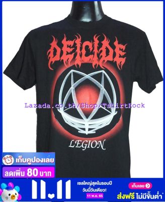 เสื้อวง DEICIDE ดีอิไซด์ ไซส์ยุโรป เสื้อยืดวงดนตรีร็อค เสื้อร็อค  DCE412 ไม่มีข้าง