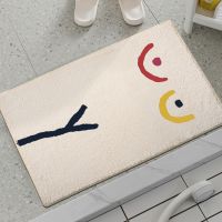 Non-Slip Bath Mat Absorbent Rugs Abstract Art Car Fluffy Bathroom Door Mats Toilet Foot Pad Kitchen Rug Alfombra de bano